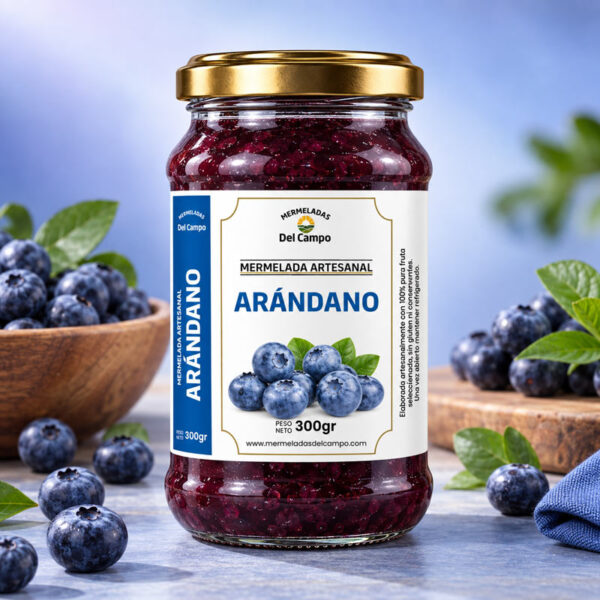 mermelada de arándanos