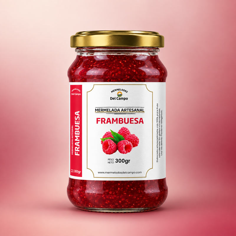 mermelada de frambuesa