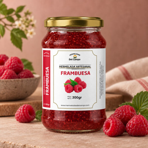 mermelada de frambuesa