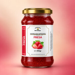 mermelada de fresa - mermeldas del campo