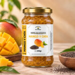 mermelada de mango y chia