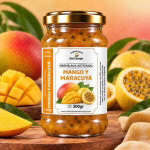 mermelada de mango y maracuya