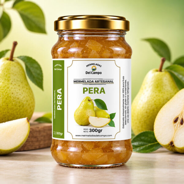 mermelada de pera