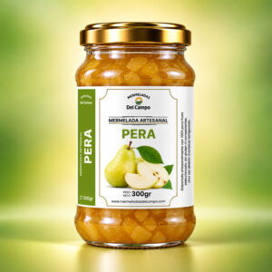 mermelada de pera
