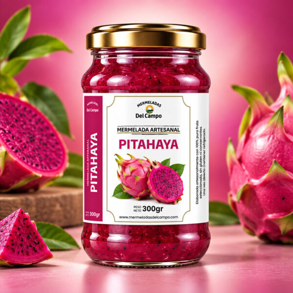 mermelada de pitahaya