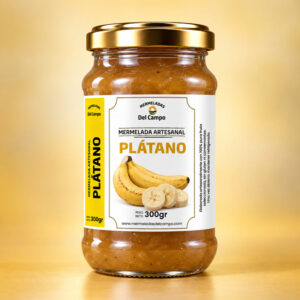 mermelada de plátano